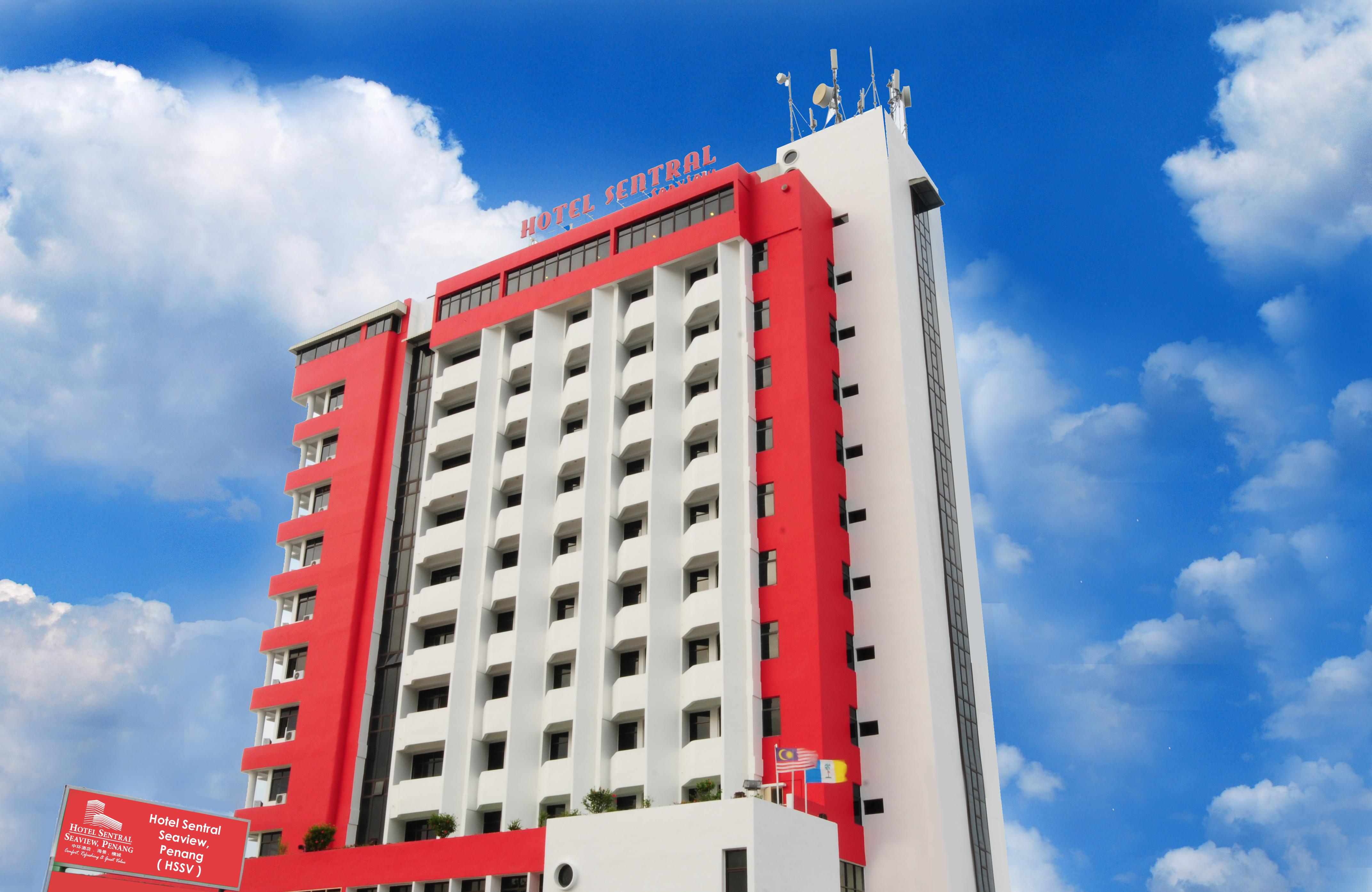 טנג'ונג בונגא Hotel Sentral Seaview @ ​Beachfront מראה חיצוני תמונה